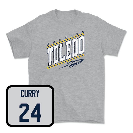 Sport Grey Women's Basketball Vintage Tee Youth Small / Yaniah Curry | #24