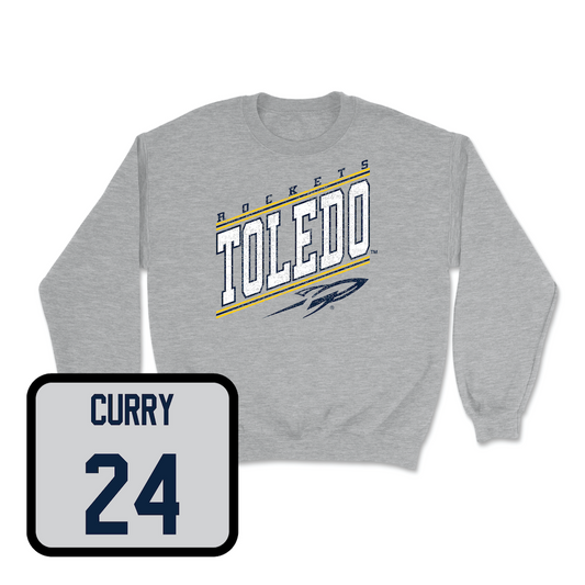 Sport Grey Women's Basketball Vintage Crew Youth Small / Yaniah Curry | #24