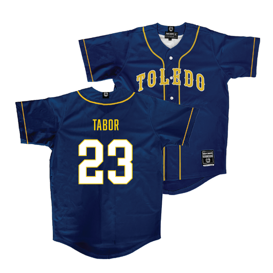 Toledo Baseball Navy Jersey - Jacob Tabor | #23