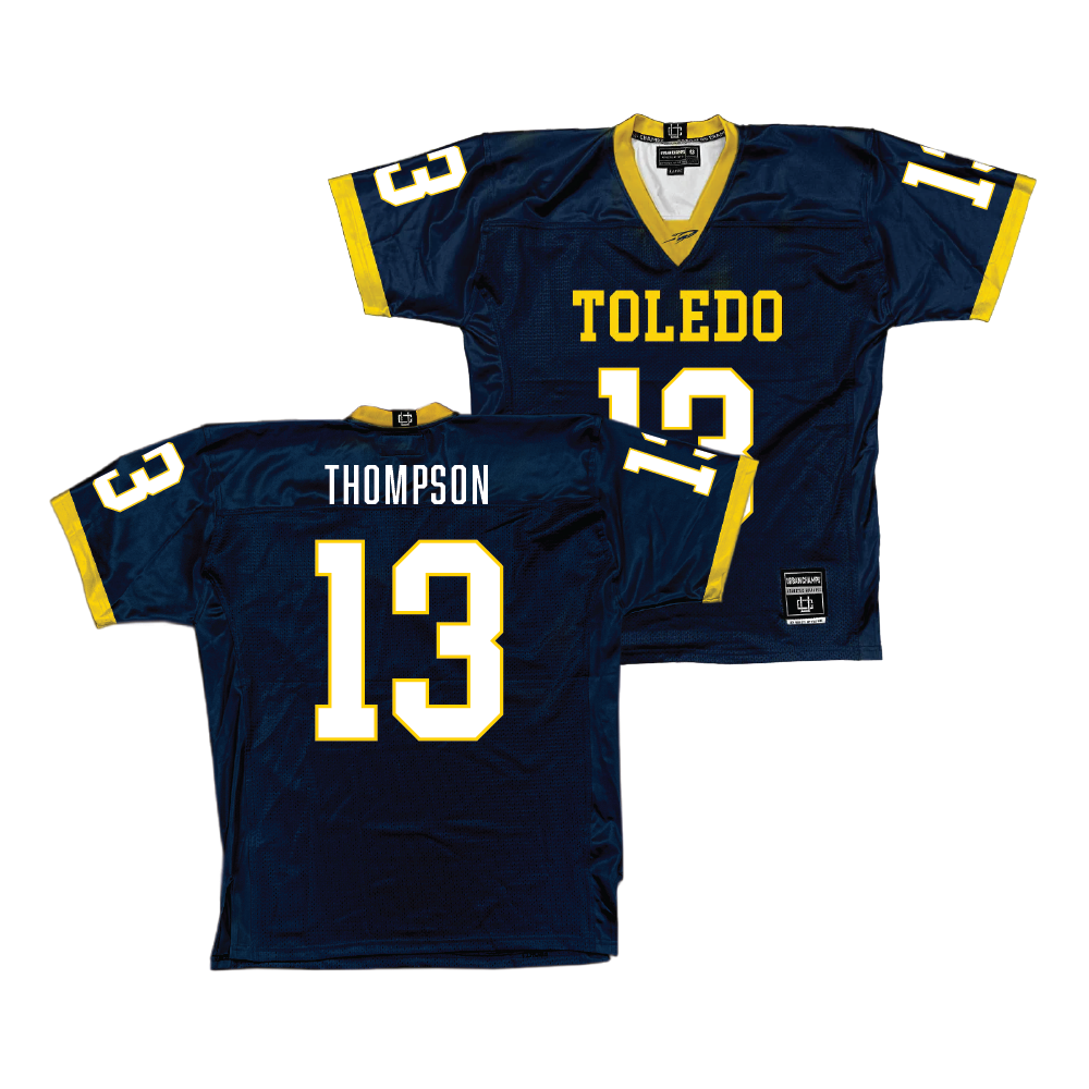 Navy Toledo Football Jersey - Nicholas Thompson