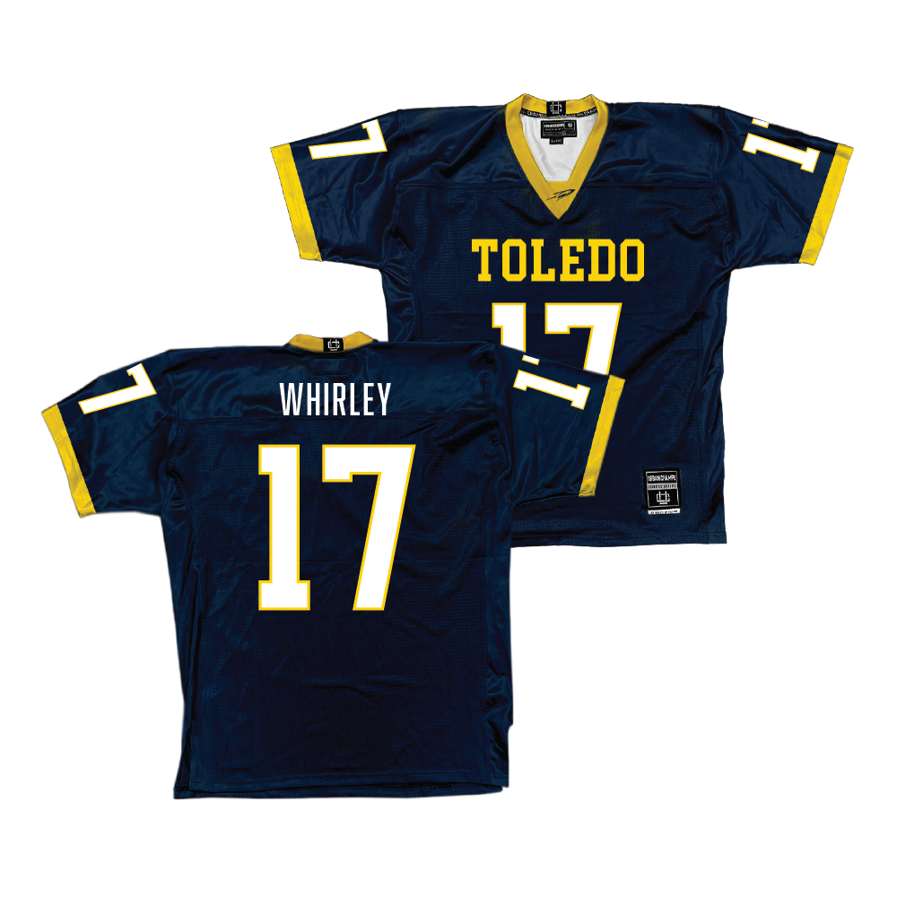 Navy Toledo Football Jersey  - Trey Whirley