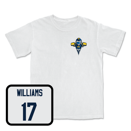 Football White Rocky Comfort Colors Tee - Eric Williams