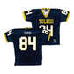 Navy Toledo Football Jersey - Thomas Zsiros